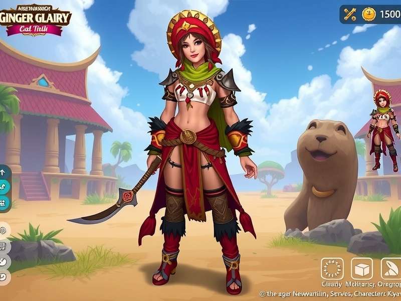 Anise Warrior Ginger Glory Character Customization